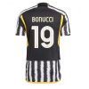 Moški Nogometni dresi Juventus Domači 2023-24 Kratek Rokav tisk Leonardo Bonucci 19