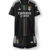 Otroški Nogometni dresi Benfica Gostujoči 2023-24 Kratek rokav + hlače