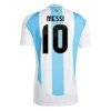 Moški Nogometni dresi Argentina Domači Copa America 2024 Lionel Messi 10