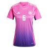 Poceni Ženski Nogometni dresi Nemčija Gostujoči Euro 2024 Joshua Kimmich 6-1
