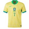 Moški Nogometni dresi Brazilija Domači Copa America 2024 Vinicius Junior 7-1