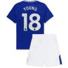 Nakup Otroški Nogometni dresi kompleti za otroke Everton Domači 2024-25 Ashley Young 18