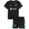 Otroški Nogometni dresi kompleti za otroke Liverpool Gostujoči 2024-25 črna