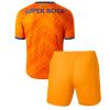 Otroški Nogometni Dresi Kompleti za otroke Porto Gostujoči 2024-25 oranžna-1