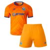Otroški Nogometni Dresi Kompleti za otroke Porto Gostujoči 2024-25 oranžna