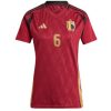 Ženski Nogometni dresi Reprezentance Belgija Domači EP 2024 Axel Witsel 6-1