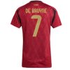Ženski Nogometni dresi Reprezentance Belgija Domači EP 2024 Kevin De Bruyne 7