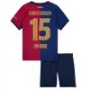 Otroške Nogometnih dresov Barcelona Domači 2024-25 Andreas Christensen 15