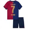 Otroške Nogometnih dresov Barcelona Domači 2024-25 Ferran Torres 7