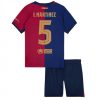 Otroške Nogometnih dresov Barcelona Domači 2024-25 Inigo Martinez 5