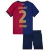 Otroške Nogometnih dresov Barcelona Domači 2024-25 Pau Cubarsi 2