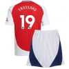 Otroški Nogometni dresi komplet za otroke Arsenal Domači 2024-25 Leandro Trossard 19