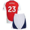 Otroški Nogometni dresi komplet za otroke Arsenal Domači 2024-25 Mikel Merino 23