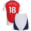 Otroški Nogometni dresi komplet za otroke Arsenal Domači 2024-25 Takehiro Tomiyasu 18