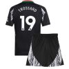 Otroški Nogometni dresi komplet za otroke Arsenal Gostujoči 2024-25 Leandro Trossard 19