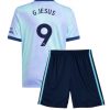 Otroški Nogometni dresi komplet za otroke Arsenal Tretji 2024-25 Gabriel Jesus 9