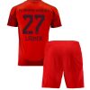 Otroški Nogometni dresi kompleti FC Bayern Munich Domači 2024-25 Konrad Laimer 27
