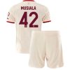 Otroški Nogometni dresi kompleti FC Bayern Munich Tretji 2024-25 Jamal Musiala 42
