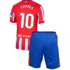 Otroški Nogometni Dresi Kompleti za otroke Atletico Madrid Domači 2024-25 Angel Correa 10