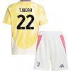 Otroški Nogometni dresi kompleti za otroke Juventus Gostujoči 2024-25 Timothy Weah 22