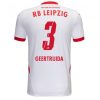 Moški Nogometni dresi RB Leipzig Domači 2024-25 bela rdeča Kurzarm Lutsharel Geertruida 3