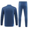 Otroški Manchester City Sweatshirt Za Trening dresi kompleti 1/4 Zip modra 2024-25 Modra-1
