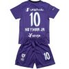 Otroški Nogometni dresi kompleti Al-Hilal Tretji 2024-25 vijolična tisk Neymar Jr 10