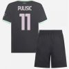 Otroški Nogometni Dresi Kompleti za otroke AC Milan Tretji 2024-25 Christian Pulisic 11