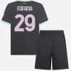 Otroški Nogometni Dresi Kompleti za otroke AC Milan Tretji 2024-25 Youssouf Fofana 29