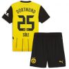 Otroški Nogometni dresi kompleti za otroke BVB Borussia Dortmund Domači 2024-25 Niklas Sule 25
