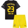 Otroški Nogometni dresi kompleti za otroke BVB Borussia Dortmund Gostujoči 2024-25 Emre Can 23