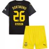 Otroški Nogometni dresi kompleti za otroke BVB Borussia Dortmund Gostujoči 2024-25 Julian Ryerson 26