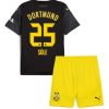 Otroški Nogometni dresi kompleti za otroke BVB Borussia Dortmund Gostujoči 2024-25 Niklas Sule 25