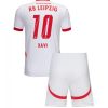 Otroški Nogometni dresi kompleti za otroke RB Leipzig Domači 2024-25 Xavi Simons 10