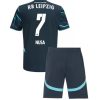 Otroški Nogometni dresi za nogomet RB Leipzig Tretji 2024-2025 zelena Antonio Nusa 7