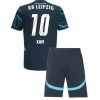 Otroški Nogometni dresi za nogomet RB Leipzig Tretji 2024-2025 zelena Xavi Simons 10