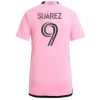 Ženski Nogometni dresi Inter Miami CF Domači 2024-25 roza Luis Suarez 9