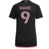 Ženski Nogometni dresi Inter Miami CF Gostujoči 2024-25 črna Kratek Rokav Luis Suarez 9