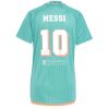 Ženski Nogometni dresi Inter Miami CF Tretji 2024-25 zelena Kratek Rokav Lionel Messi 10
