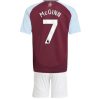 Otroške Nogometnih dresov Komplet Aston Villa Domači 2024-25 John McGinn 7