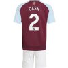 Otroške Nogometnih dresov Komplet Aston Villa Domači 2024-25 Matty Cash 2
