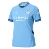 Ženske Nogometnih dresov Manchester City Domači 2024-25 modra