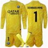 Kupiti Otroški Nogometni Dresi za otroke Paris Saint-Germain PSG Vratar Tretji 2024-25 Gianluigi Donnarumma 1