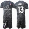 Otroški Nogometni Dresi Kompleti Atletico Madrid Vratar Domači 2024-25 Jan Oblak 13