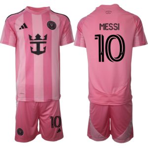 Moške Nogometnih dresov Komplet Inter Miami CF Domači 2025-26 Lionel Messi 10