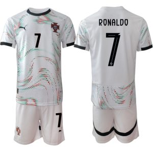 Moške Nogometnih dresov Portugalska Reprezentance Gostujoči 2025-26 Cristiano Ronaldo 7