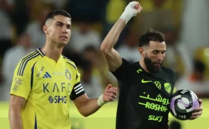 Cristiano Ronaldo proti Karimu Benzemaju