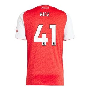 Arsenal Domači 2025-26 Moški Nogometni dresi Declan Rice 41