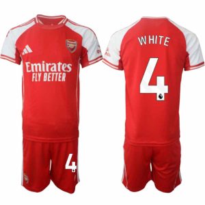 Arsenal Domači 2025-26 Moški Nogometni dresi kompleti Ben White 4