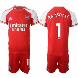 Arsenal Domači 2025-26 Moški Nogometni dresi kompleti Aaron Ramsdale 1